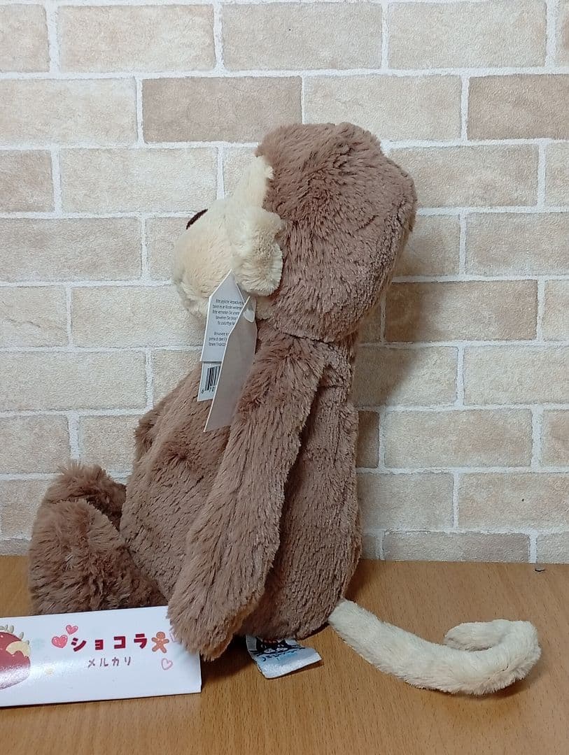  bashful monkey 猿 さる ぬいぐるみ　サル動物
