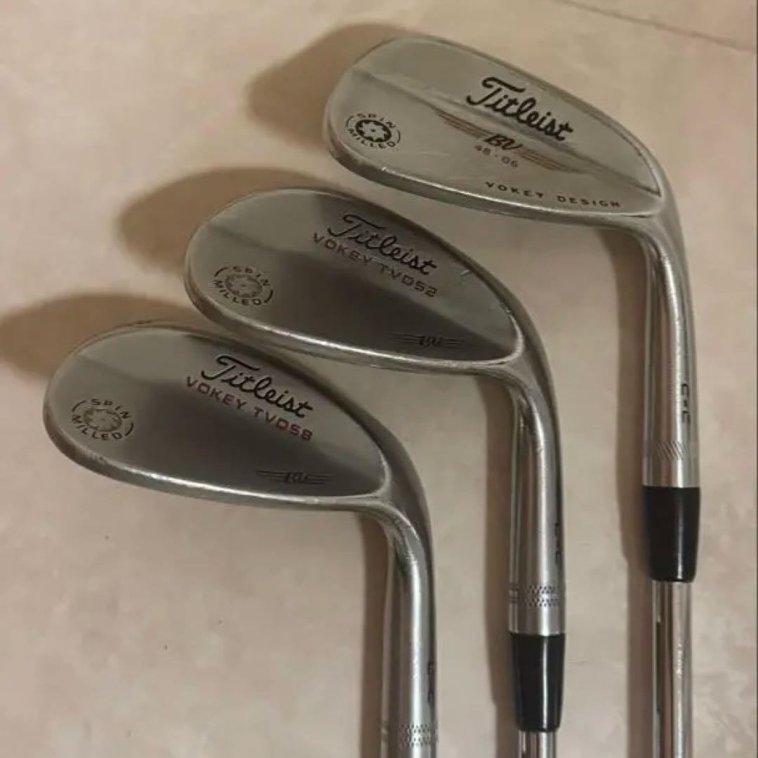タイトリストボーケイウェッジ3本セット 48° 52° 58° DGs200