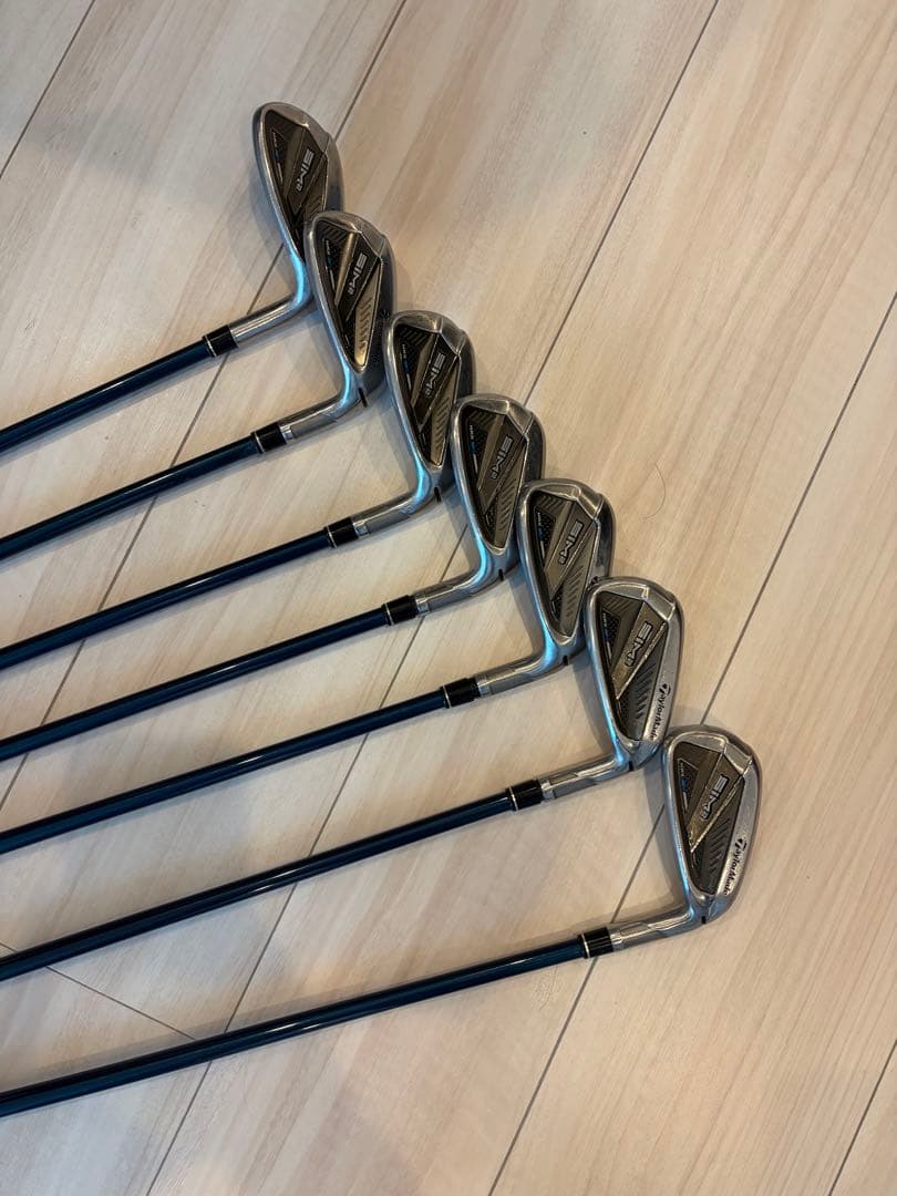 SIM2 max アイアン 7本セット　カーボンR