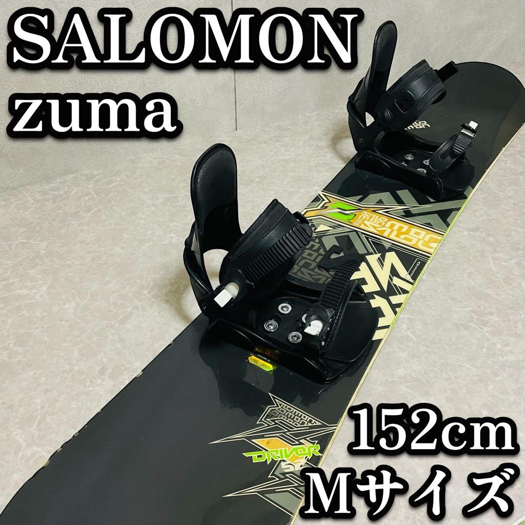 サロモン スノーボード ビンディング セット 初心者 152 Mサイズ ブラック