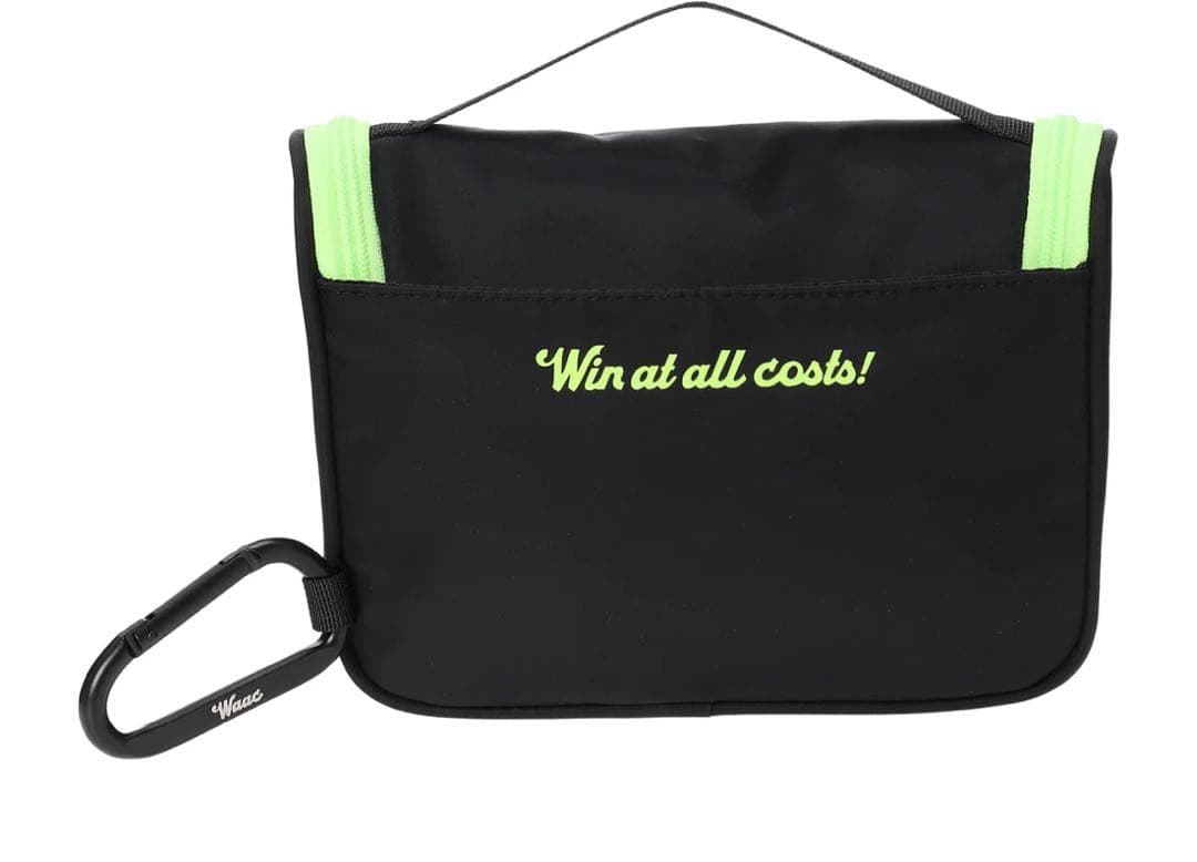 ワック　WAAC UNISEX オーガナイザー ブラック ポーチ