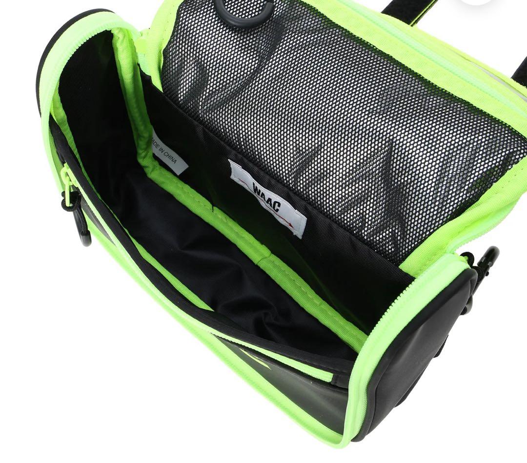 ワック　WAAC UNISEX オーガナイザー ブラック ポーチ