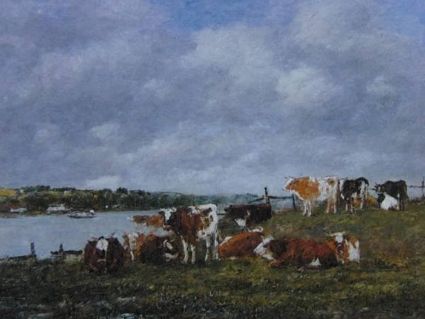 EUGENE BOUDIN、Paturage