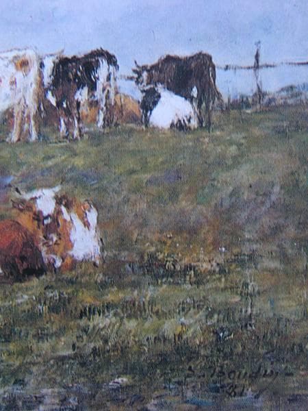 EUGENE BOUDIN、Paturage