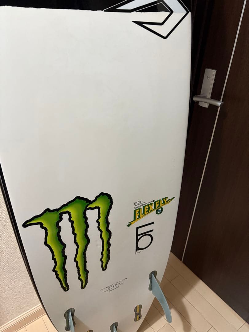 ジャスティス justice サーフボード フルセット フィン リーシュ ケース