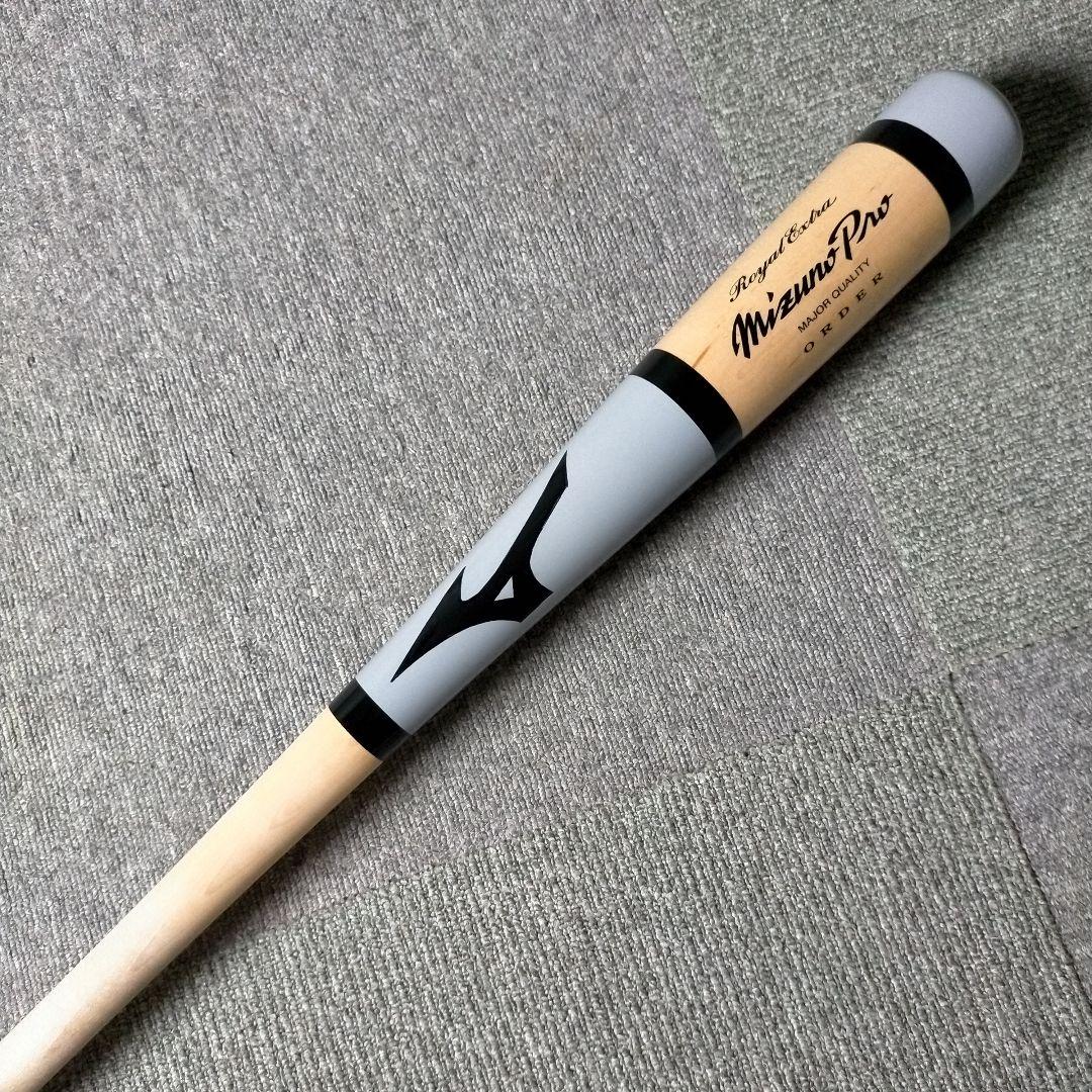 【レア】mizuno ミズノ 硬式木製バット カラーバット 84cm 883g