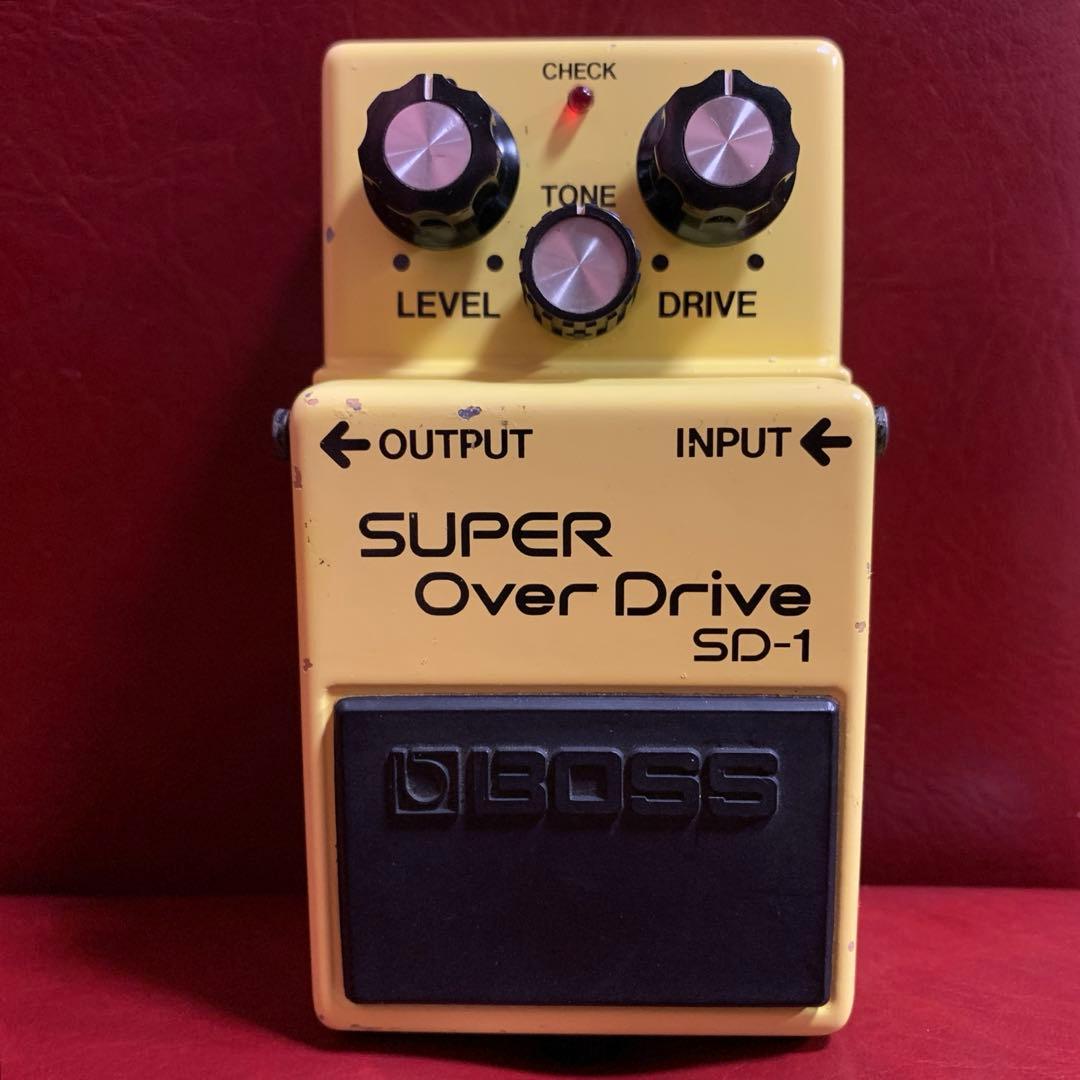 ★激レア! デビュー3か月目の極初期個体★ 良音 1981年 BOSS SD-1