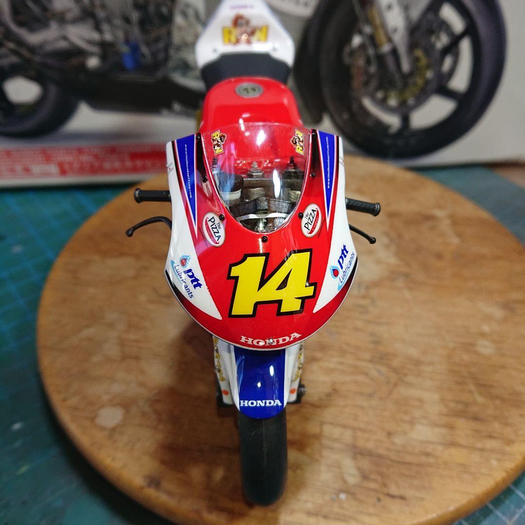 Honda 1/12 RS250RW完成品 ハセガワ タミヤ フジミ アオシマ