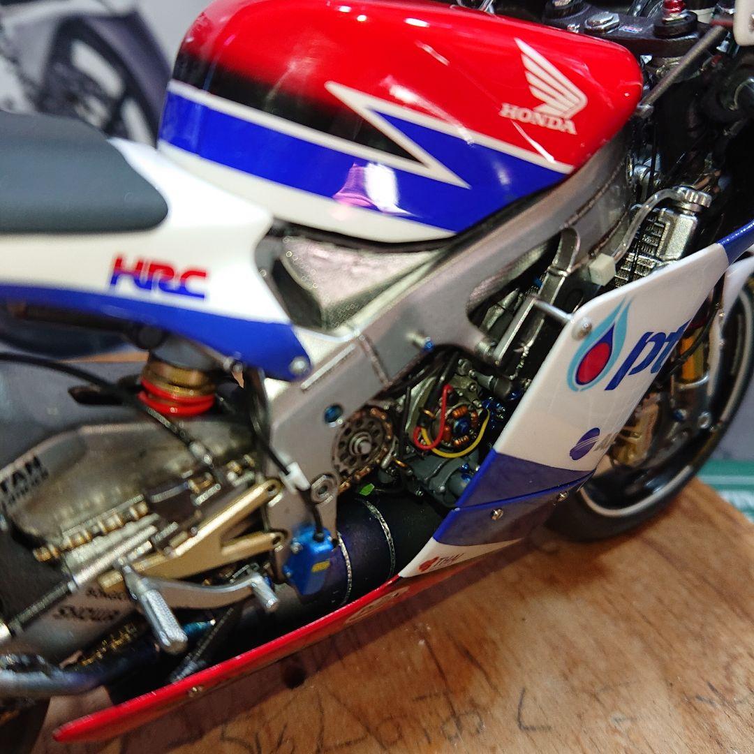 Honda 1/12 RS250RW完成品 ハセガワ タミヤ フジミ アオシマ