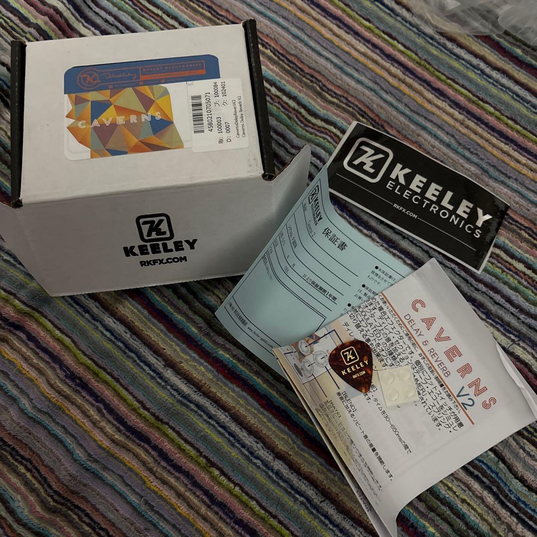 keeley Caverns Delay Reverb V2ディレイ　リバーブ