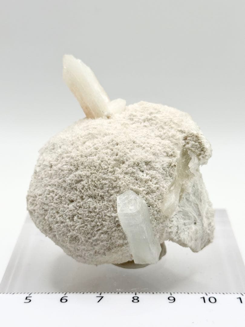 『雪見だいふく』モルデナイト　モルデン沸石　原石　鉱物標本　天然石