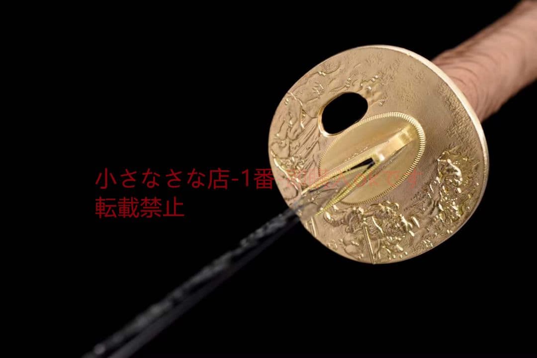 高輝度鏡面銅装侍刀『騰龍鏡面打刀』古兵器 武具 刀装具 日本刀 模造刀 居合刀