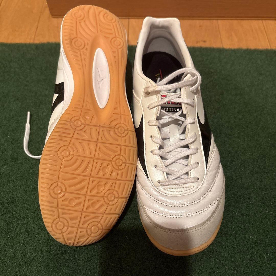 フットサルシューズ ホワイト/ブラック