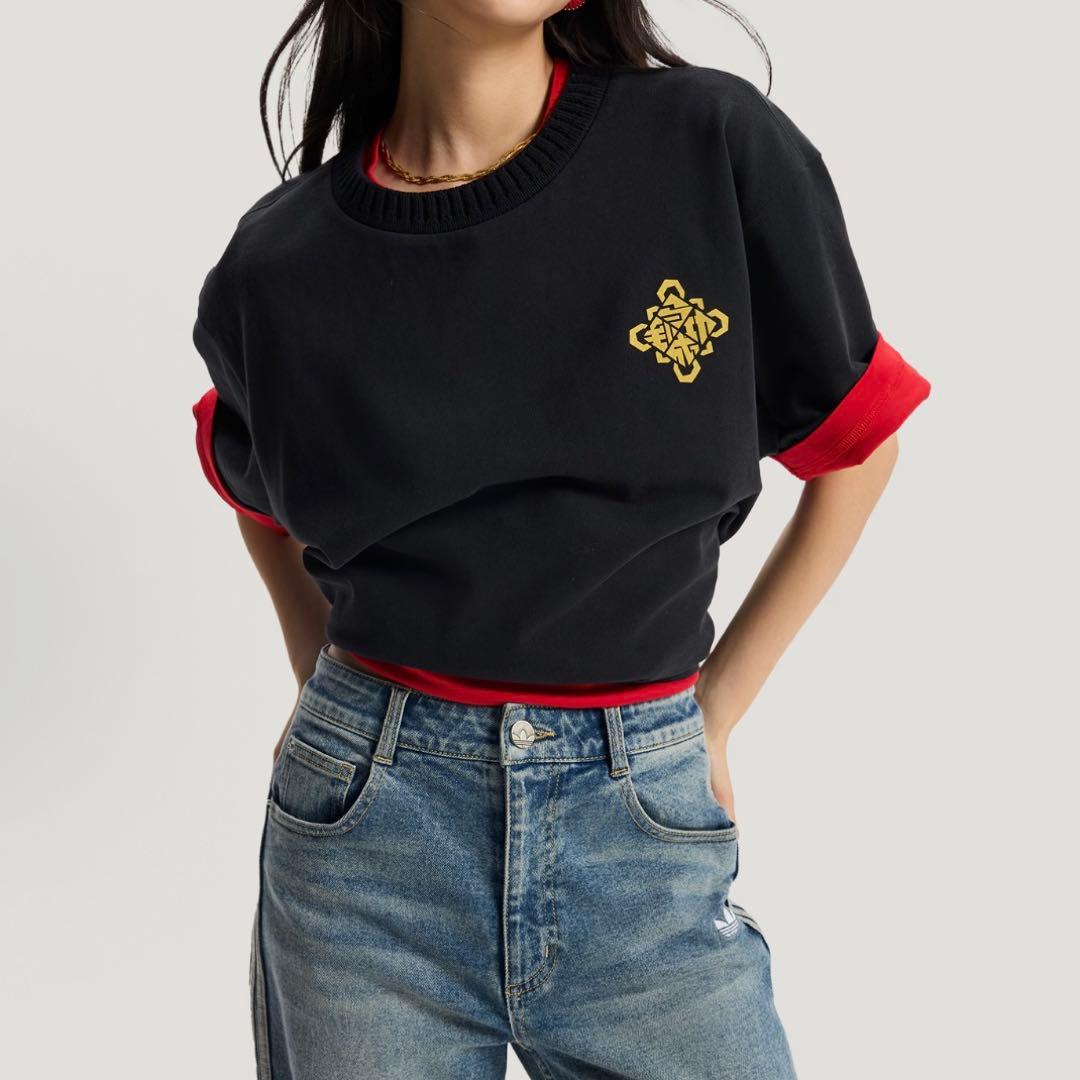 新品2XS Adidas FW25 CNY 馬年限定 半袖Tシャツ KT0714