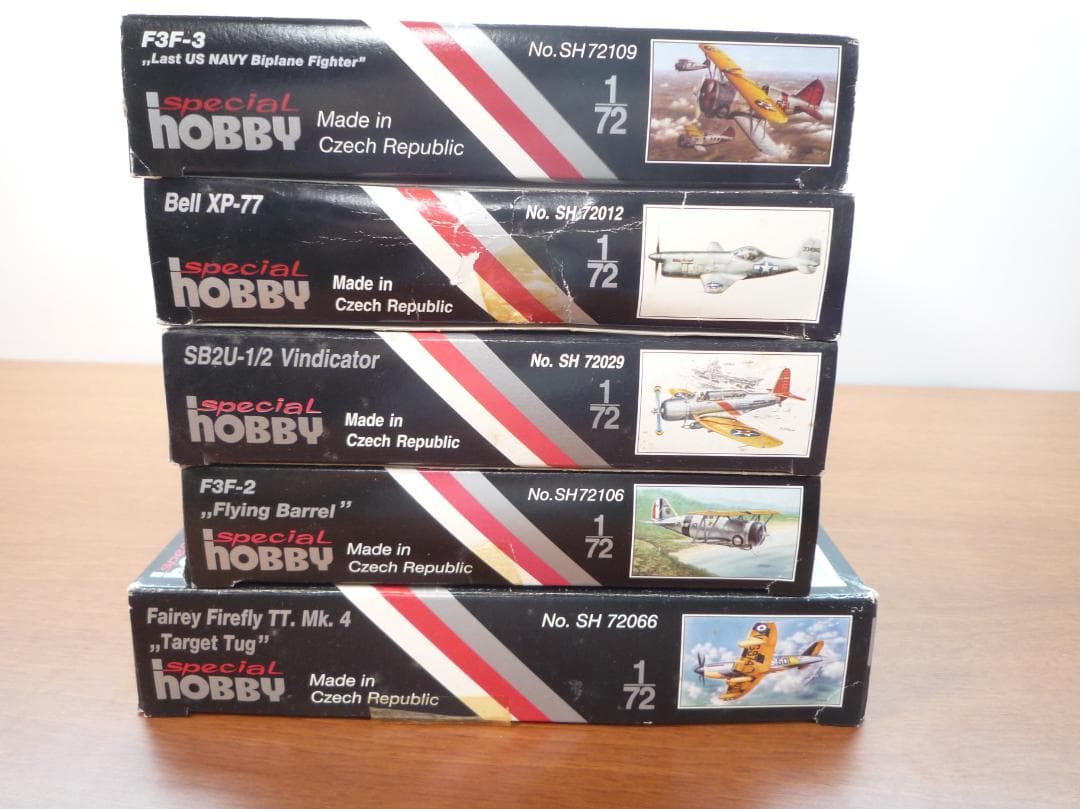 航空機モデルキット 1/72 5点セット