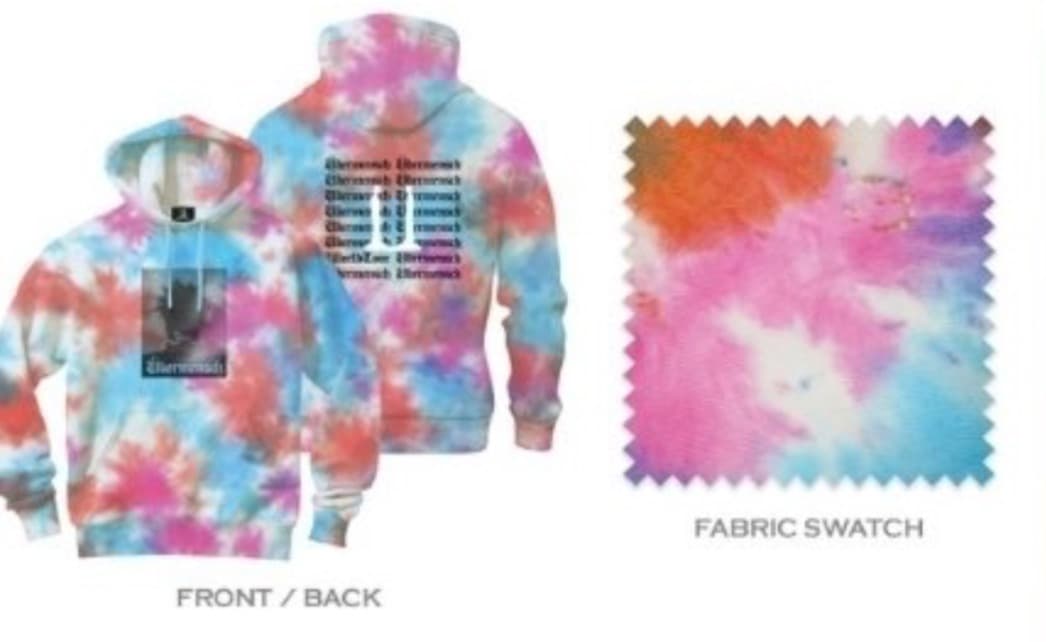 G-DRAGON Übermensch Hoodie Tie-Dye