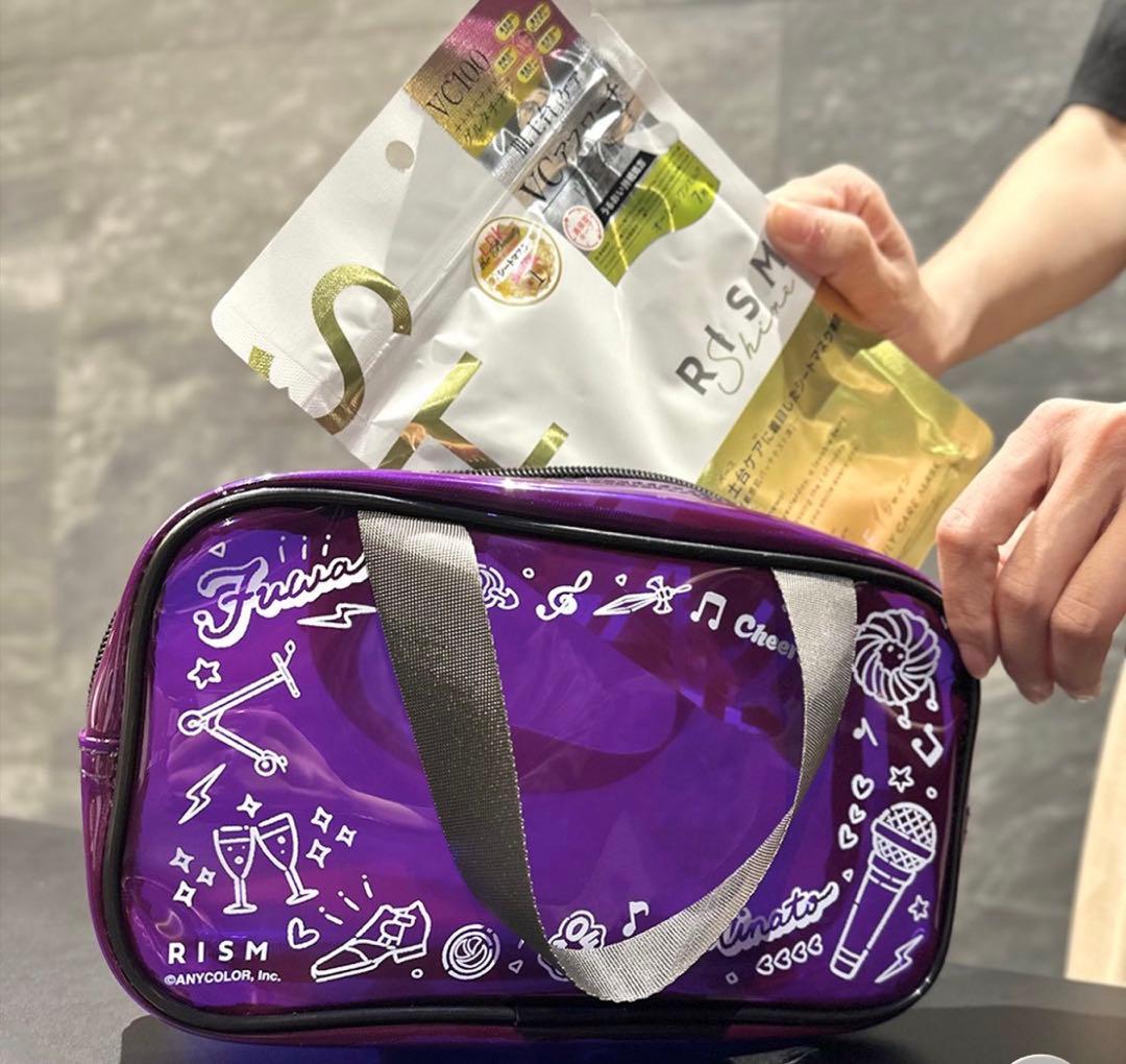 ふわぐさRISM オリジナルクリアポーチ 不破湊