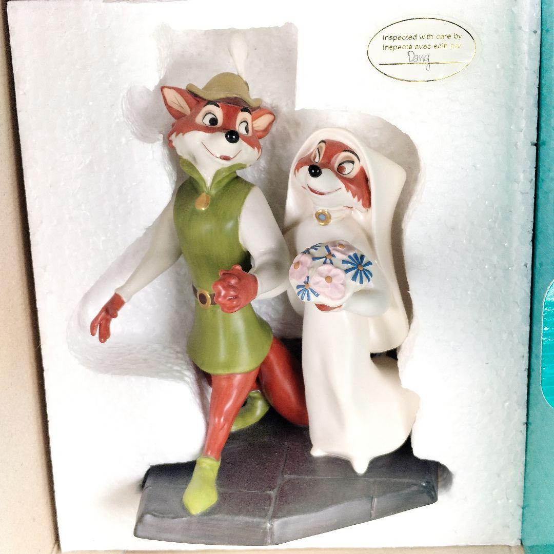 希少 ディズニー WDCC ロビンフッド ロビン マリアン フィギュア