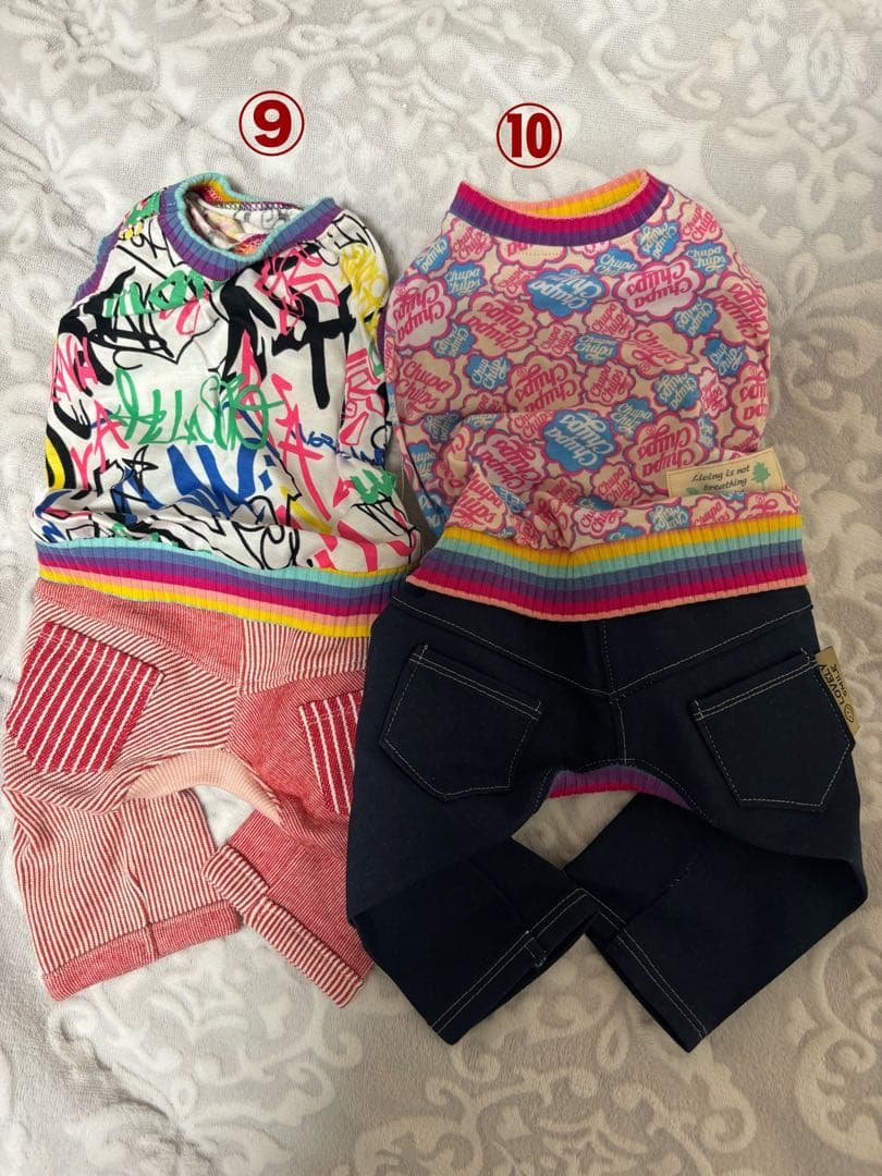 犬服♡ハンドメイド　SSサイズロンパース　セール