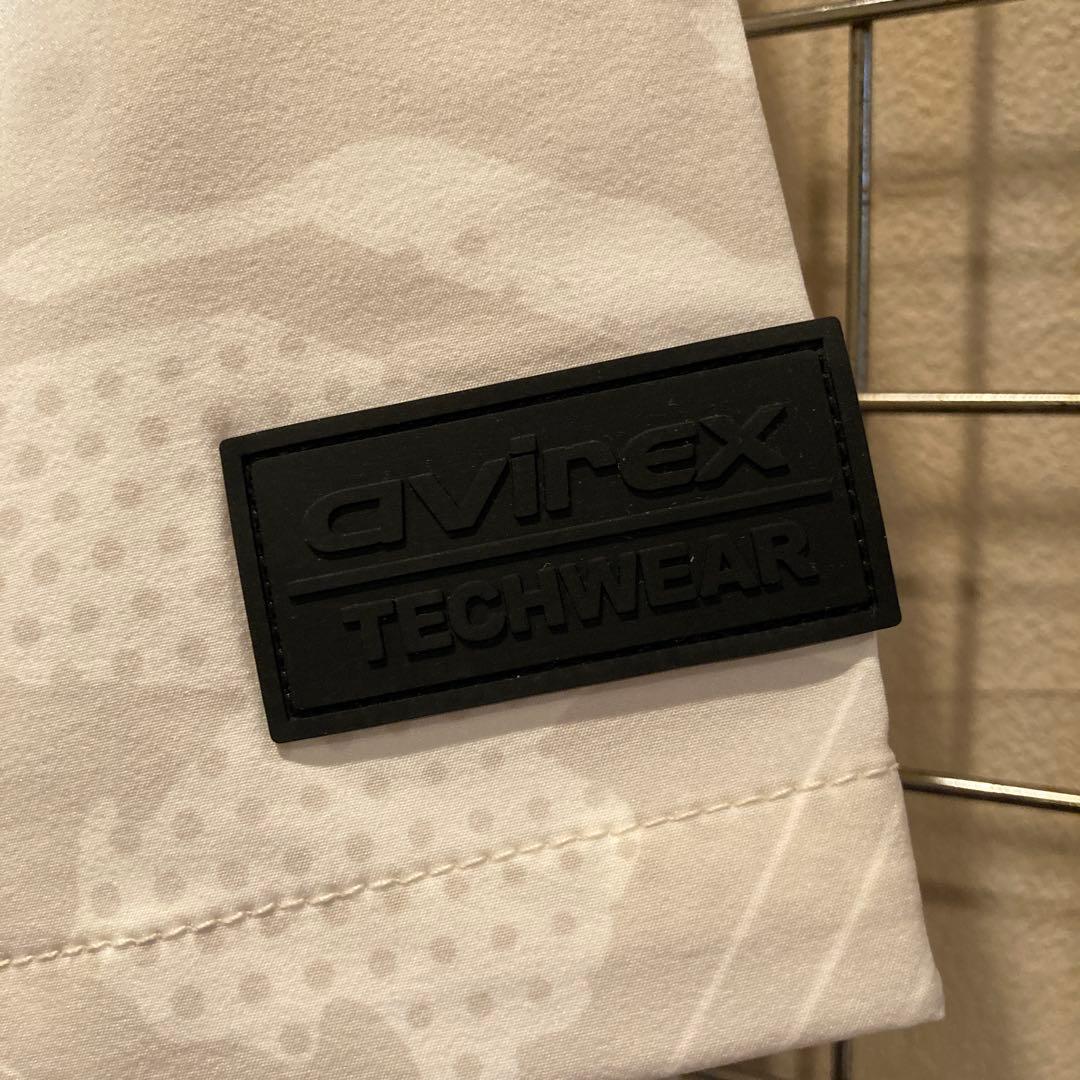 AVIREX 半袖シャツ 2XL ホワイト 迷彩新品未使用