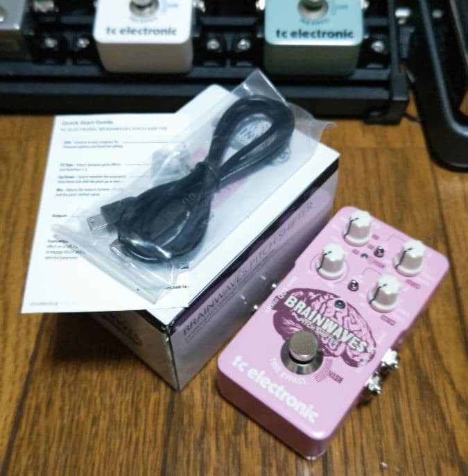 ギター tc electronic BRAINWAVES PITCH SHIFTER