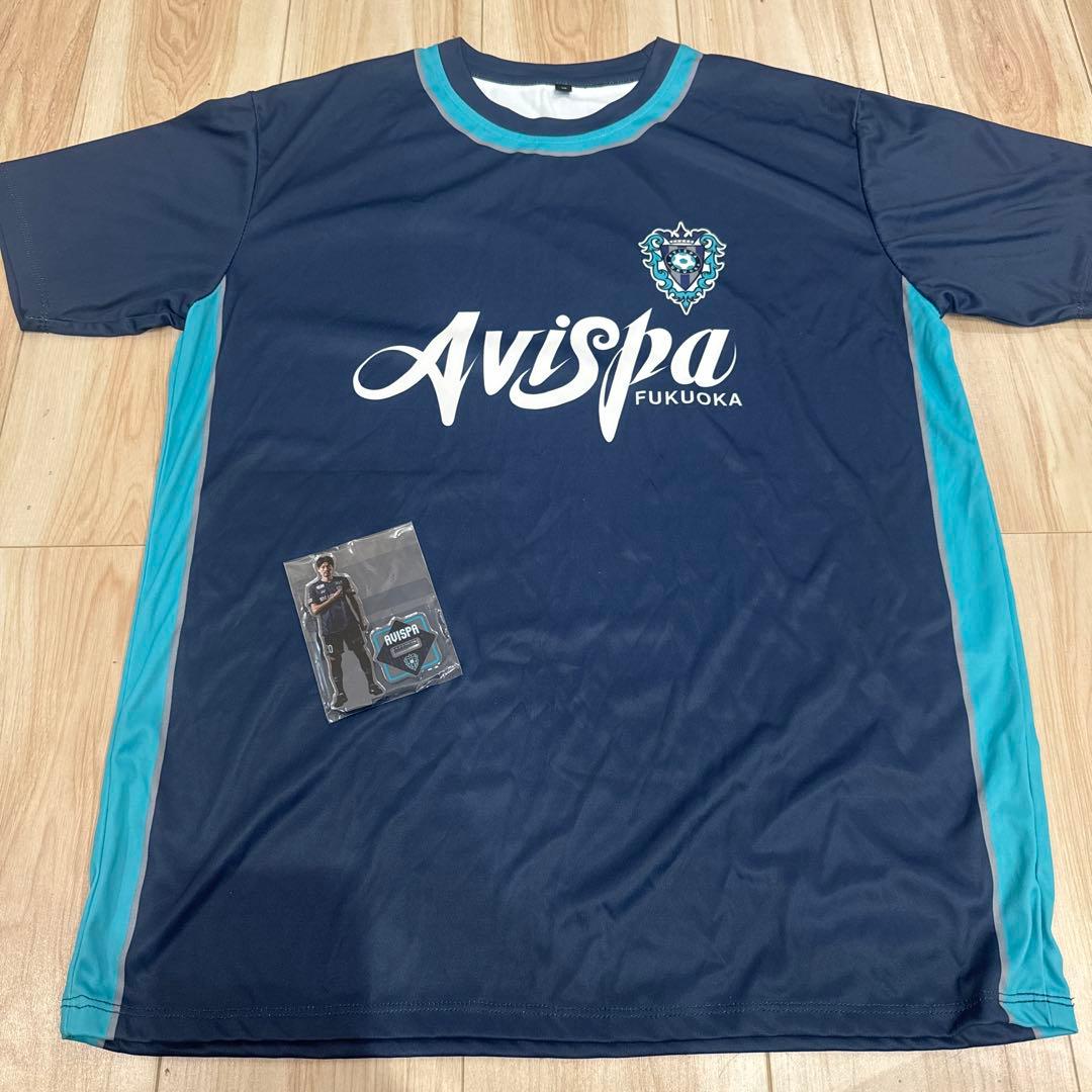【直筆サイン入り】アビスパ福岡 城後寿 半袖ユニフォーム 応援グッズ