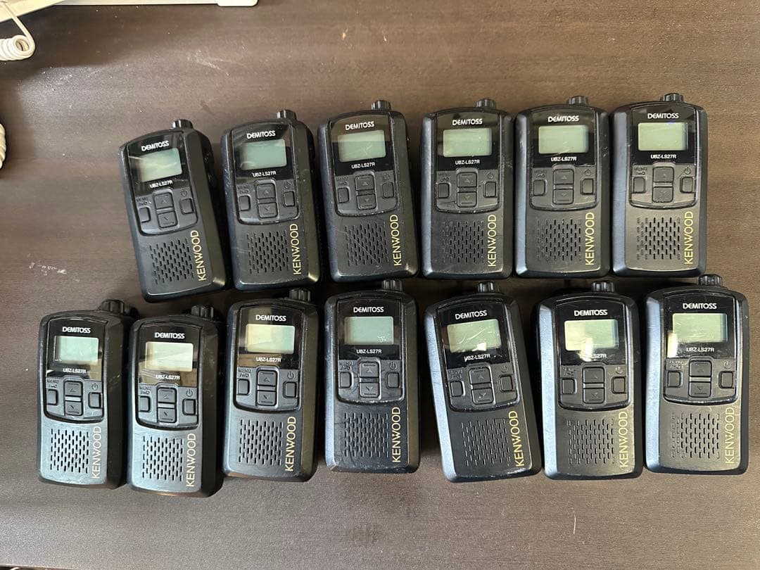 KENWOOD トランシーバー UBZ-LS27R 13台＋中継機セット