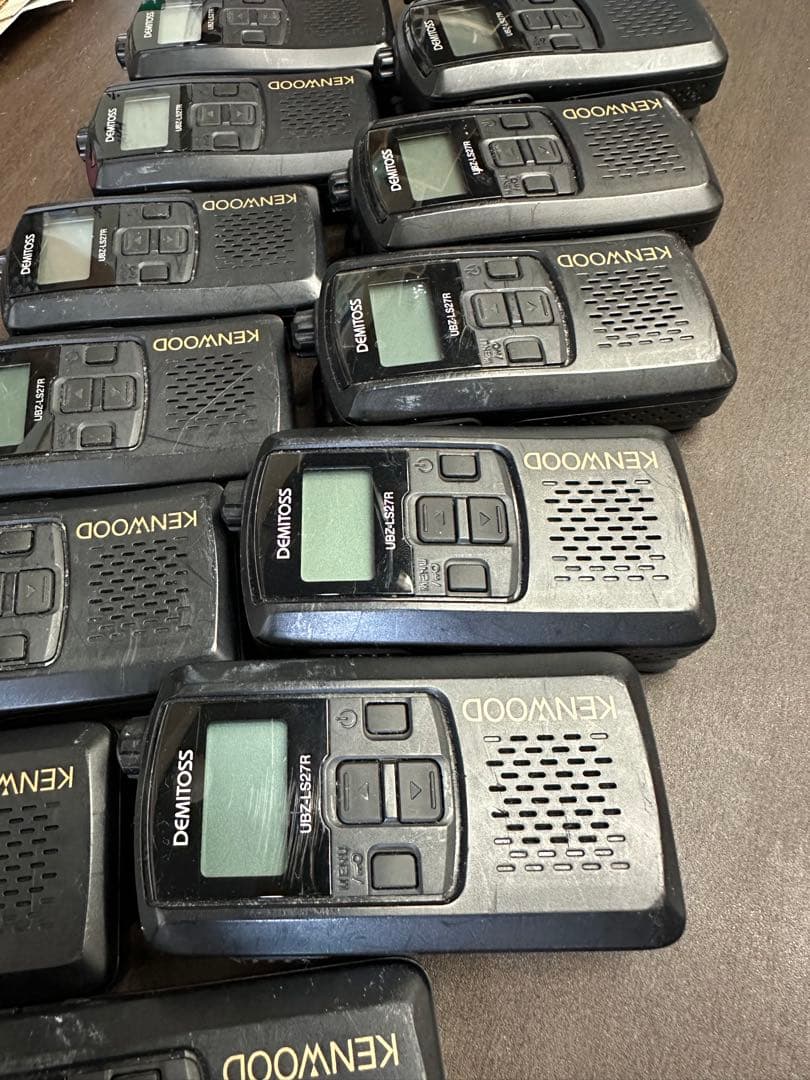 KENWOOD トランシーバー UBZ-LS27R 13台＋中継機セット