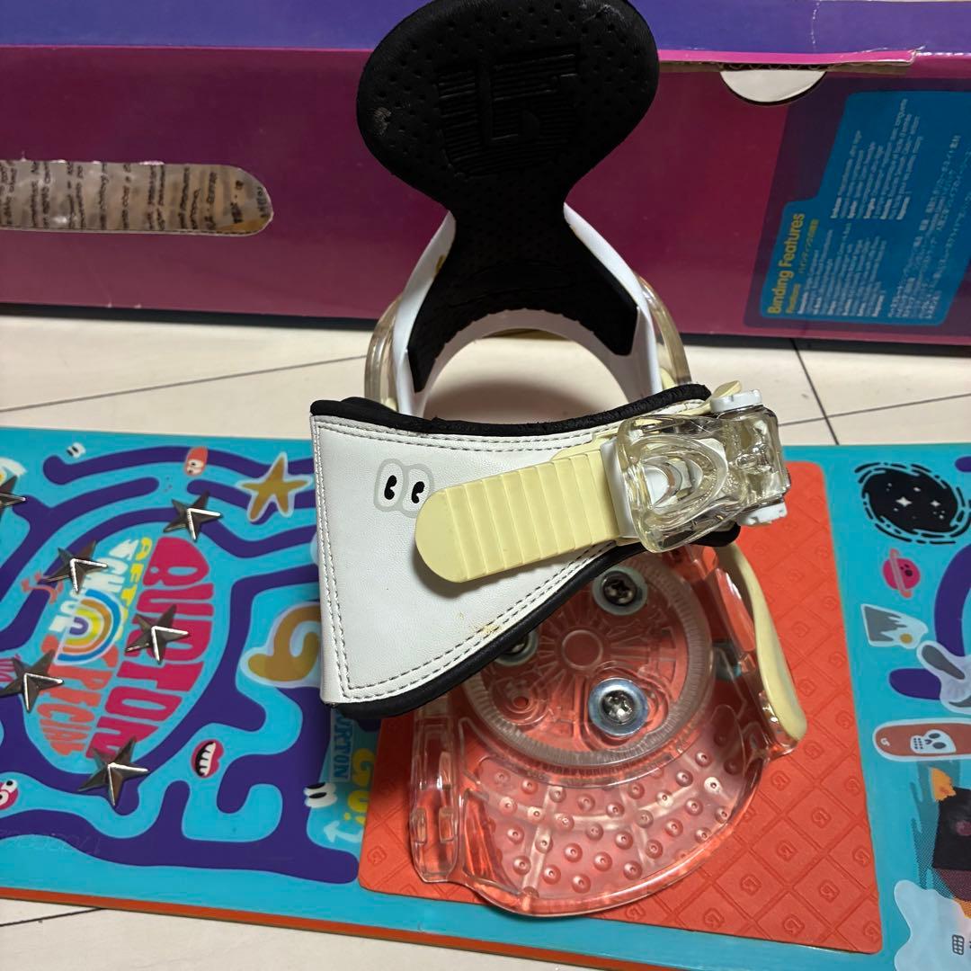 Burton スノーボード　ビンディング　セット　キッズ　100cm