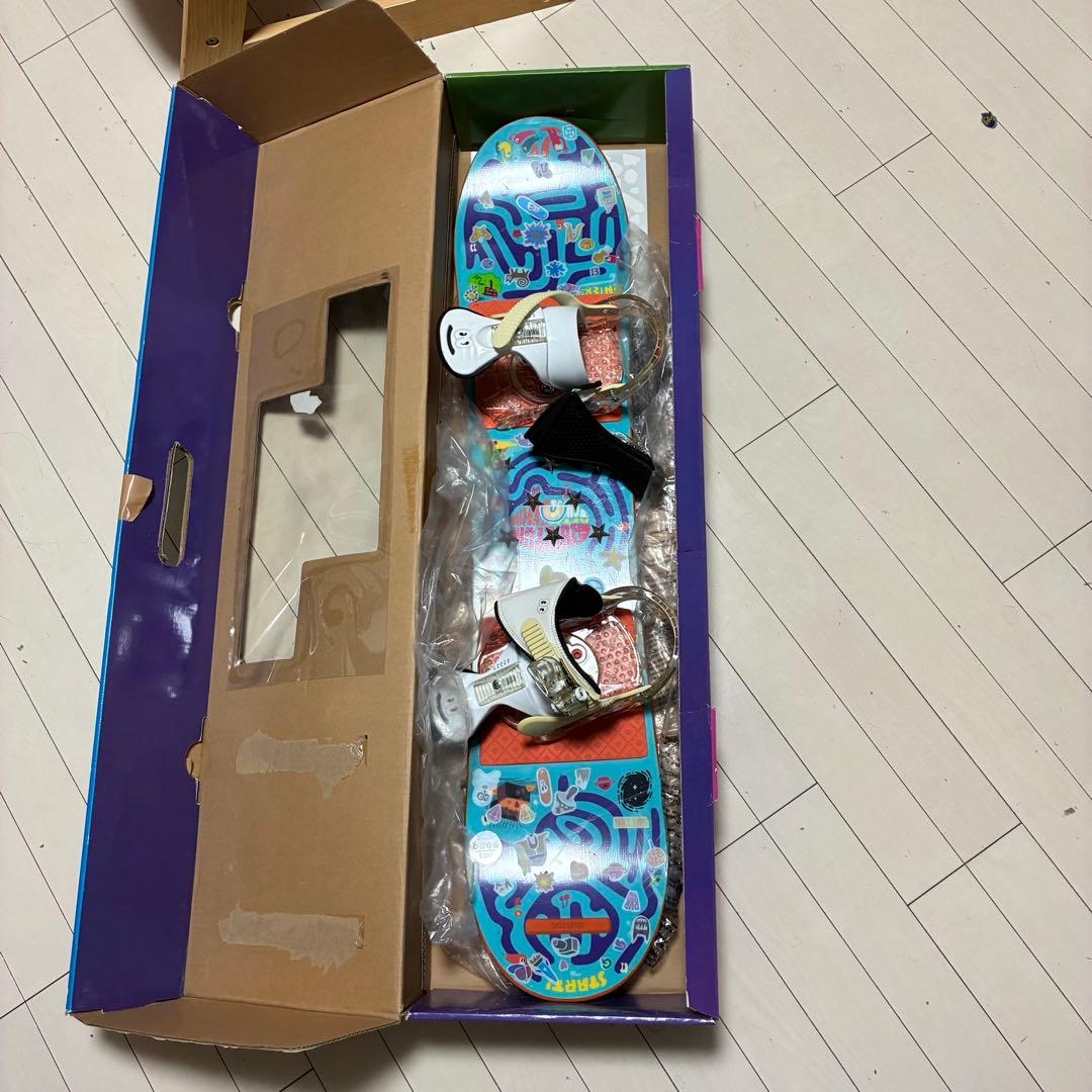 Burton スノーボード　ビンディング　セット　キッズ　100cm