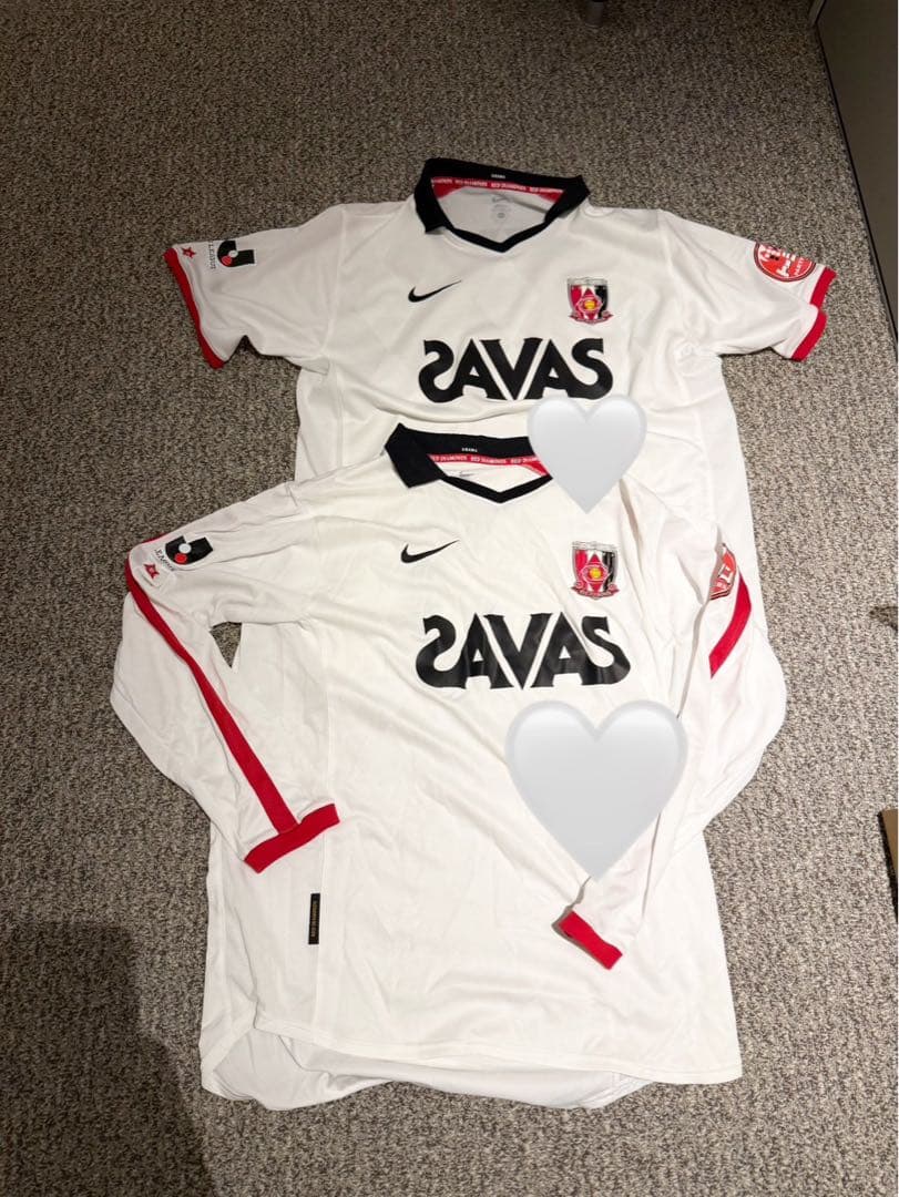 選手支給浦和レッズユニフォーム長袖半袖セット