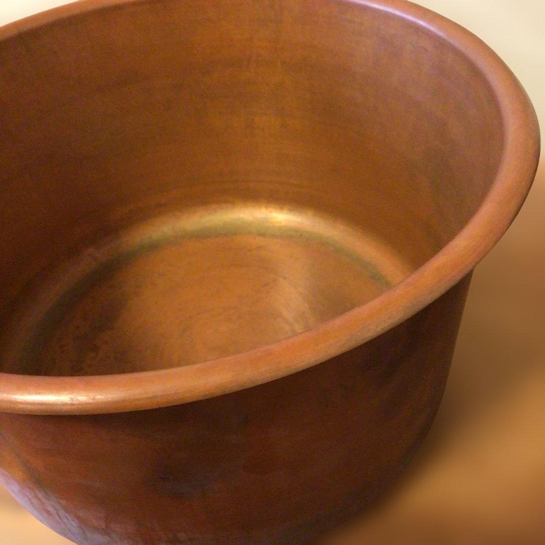 アンティーク　輪島塗り　手あぶり　火鉢　一対　木箱付き　落とし付き　呂色　菊模様