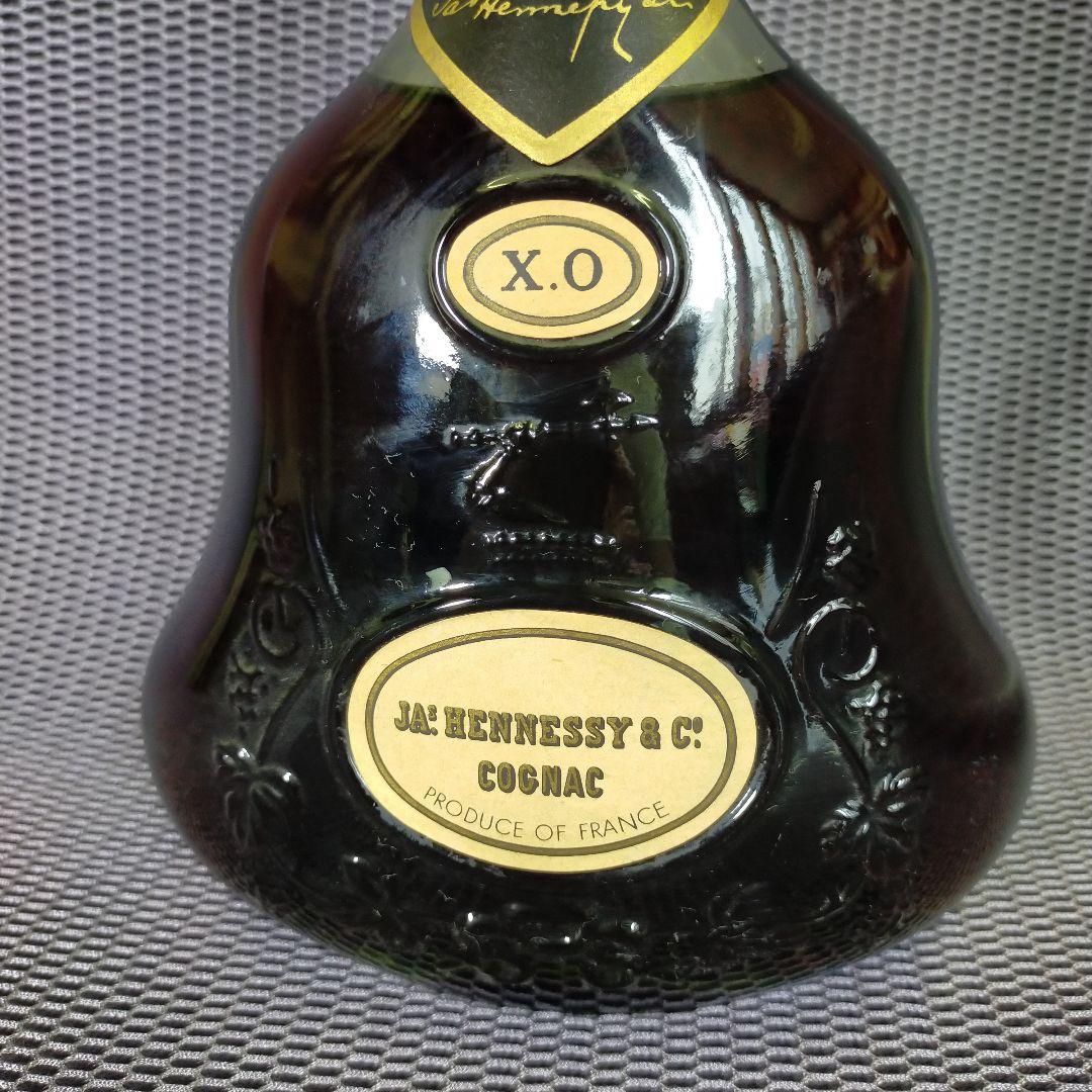 超希少！ヘネシーXO　45年もの　金キャップ　グリーンボトル【証紙 従価税適用】