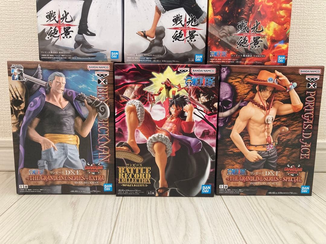 【ONE PIECE】プライズ フィギュア　9点　まとめ売り
