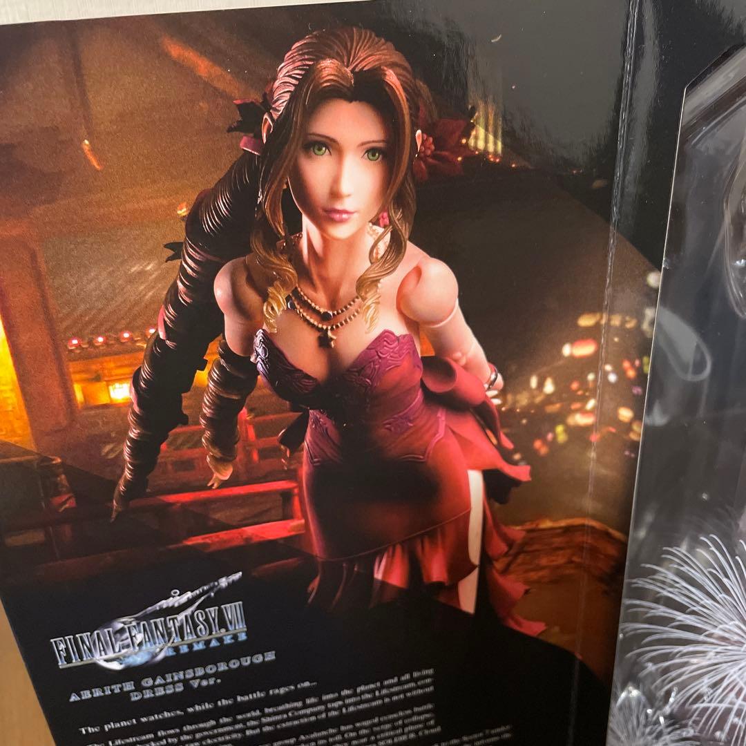 FF7リメイク エアリス　フィギュア　ドレスver PLAY ARTS改