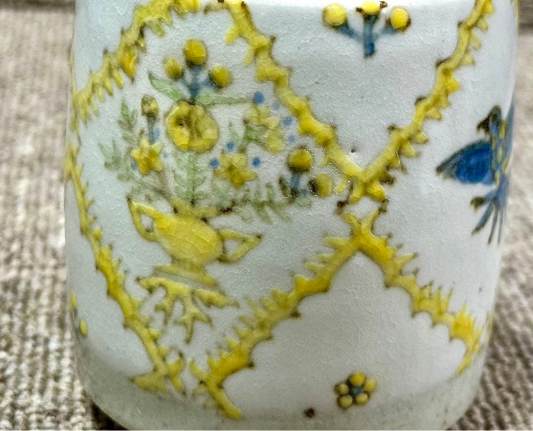 更紗柄 山崎裕理 湯呑み