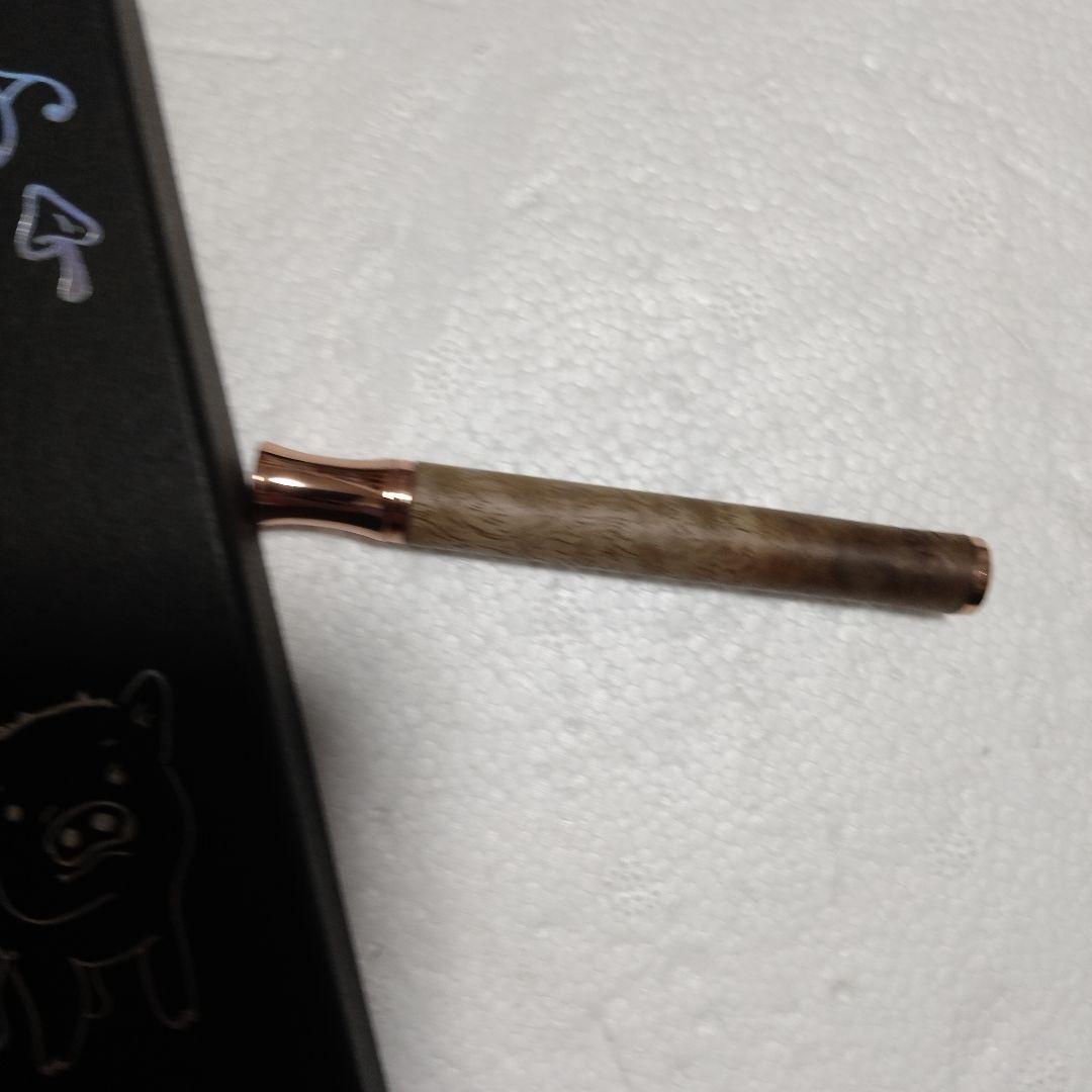 こぶた工房 芯ケース ジェニュインマホガニー極上＋ピンクゴールド