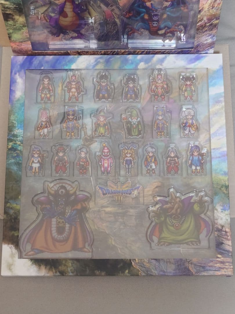 ドラゴンクエストIII / I＆II　アクリルブロック コンプリートセット