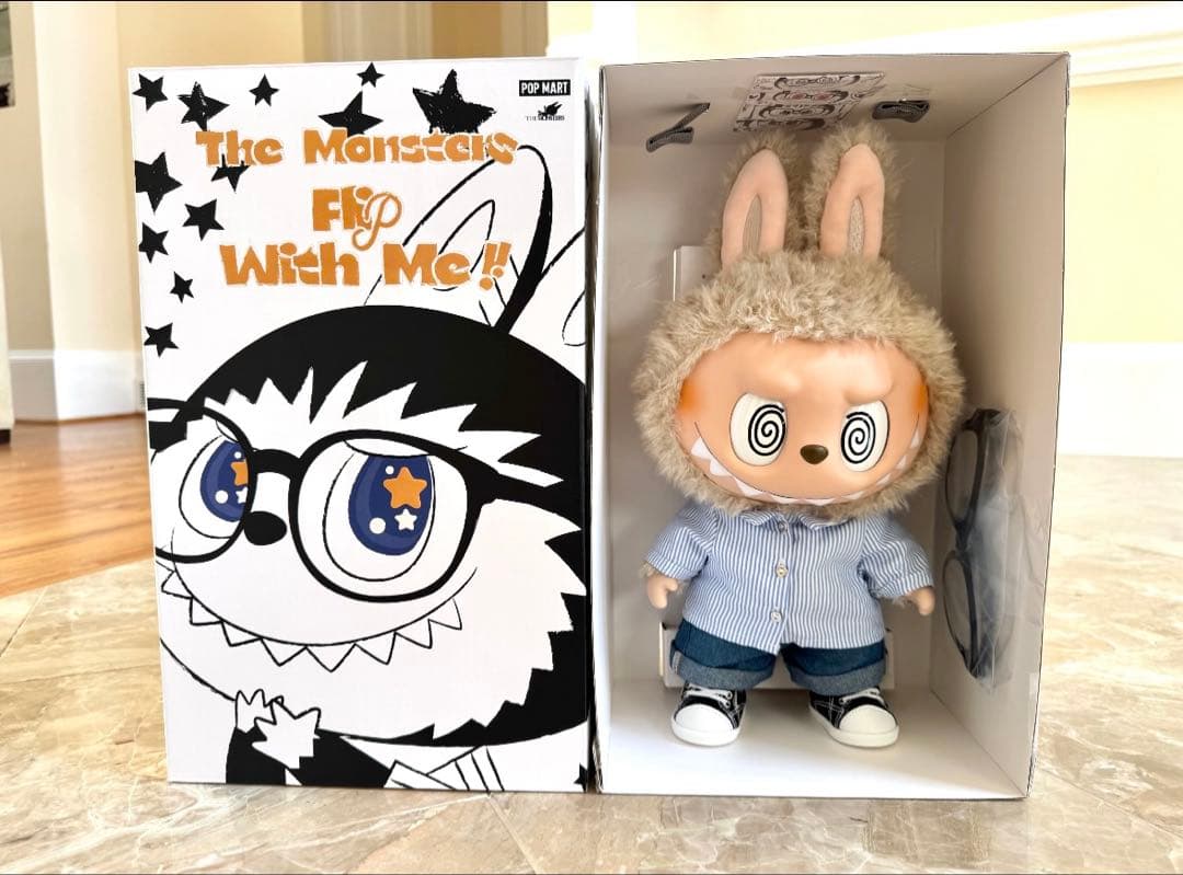 THE MONSTERS FLIP WITH ME ぬいぐるみ　POP MART