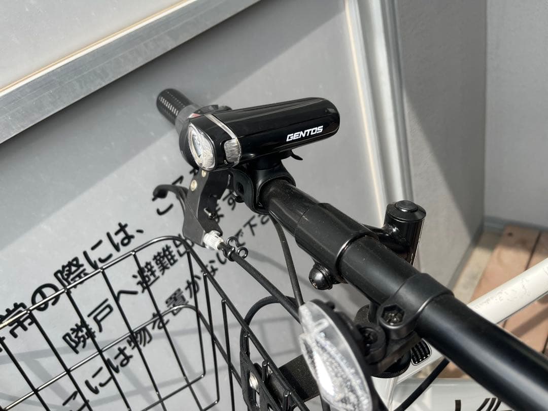 ジュニアサイクル　TOPONE VIENTOホワイト 26型