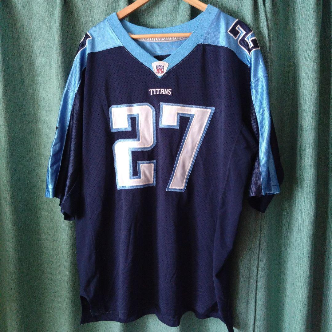 Reebokテネシー・タイタンズ E 27番フットボールシャツジャージ
