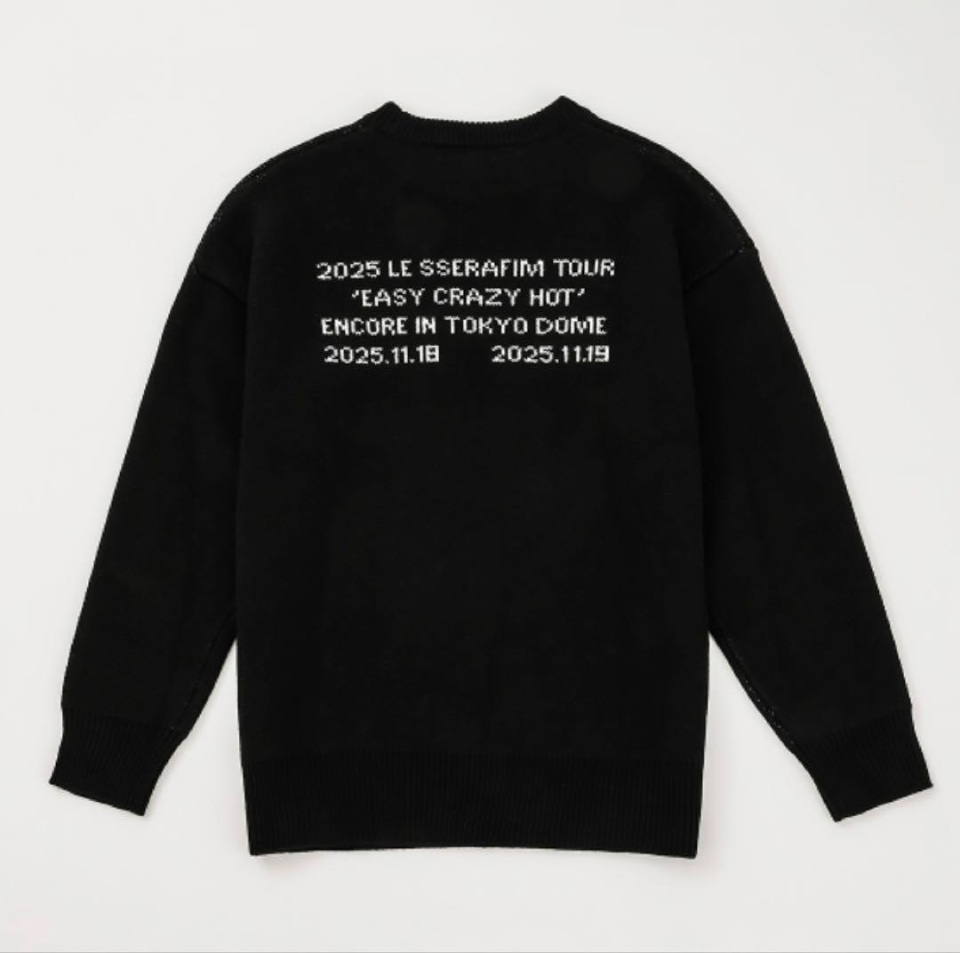 LE SSERAFIM 東京ドーム アパレル ニット トレカ付属