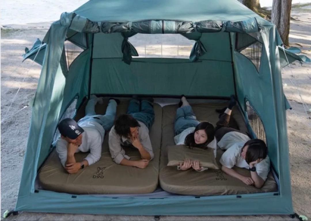 DOD OUCHI テント ブルーグレー おうちテント