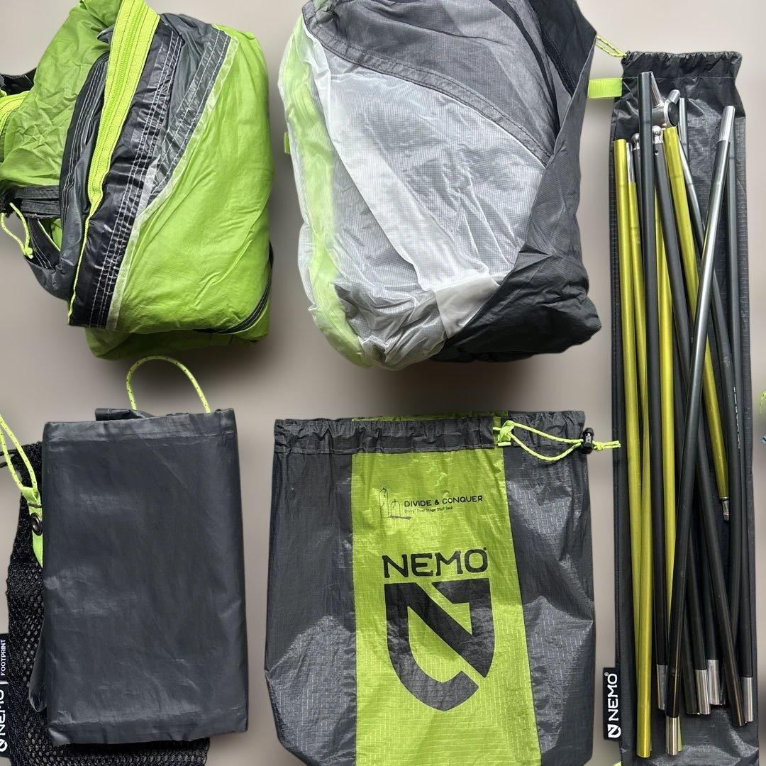 NEMO HORNET STORM 2P 山岳テント 超軽量UL グランドシート