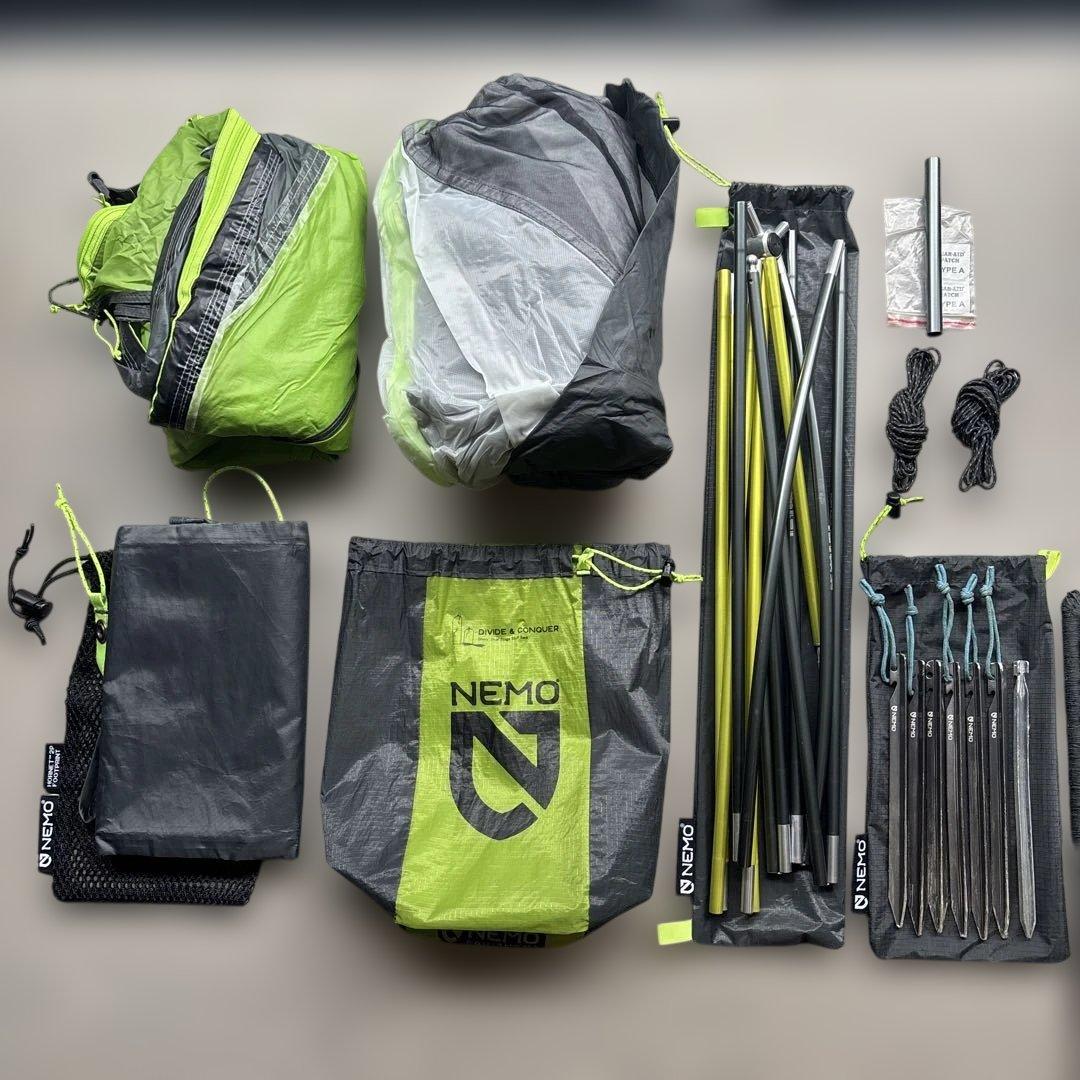 NEMO HORNET STORM 2P 山岳テント 超軽量UL グランドシート