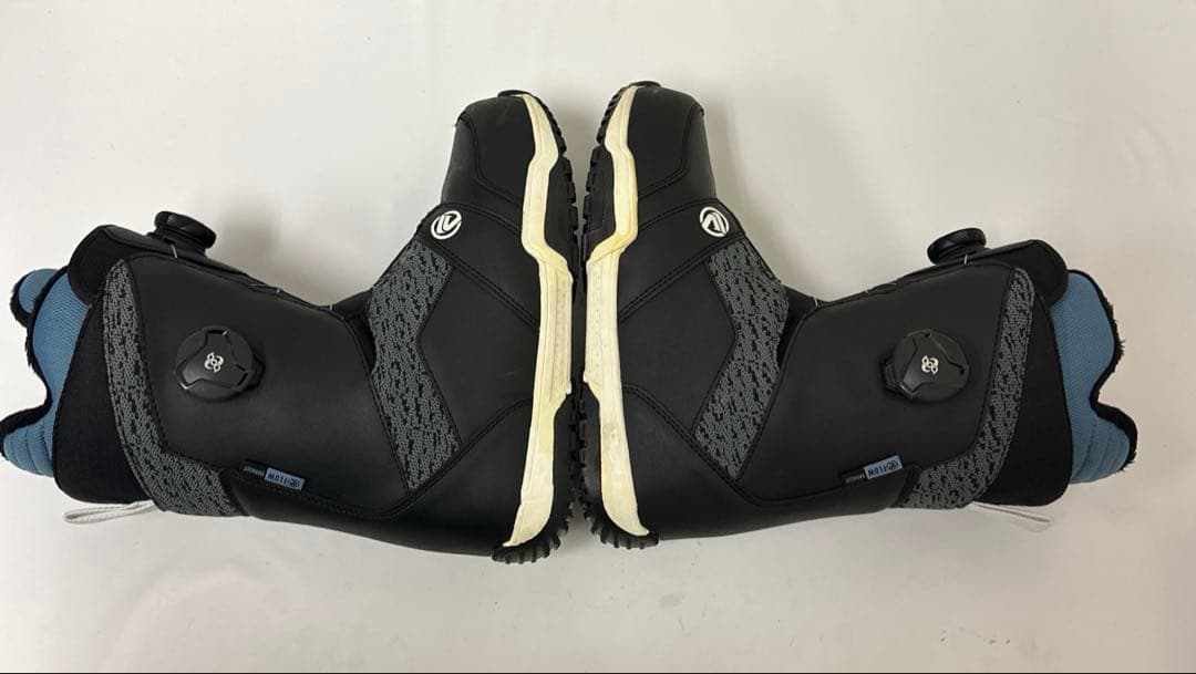 FLOW スノーボードBOAブーツ メンズ ブラック/グレー/ブルー26.0cm