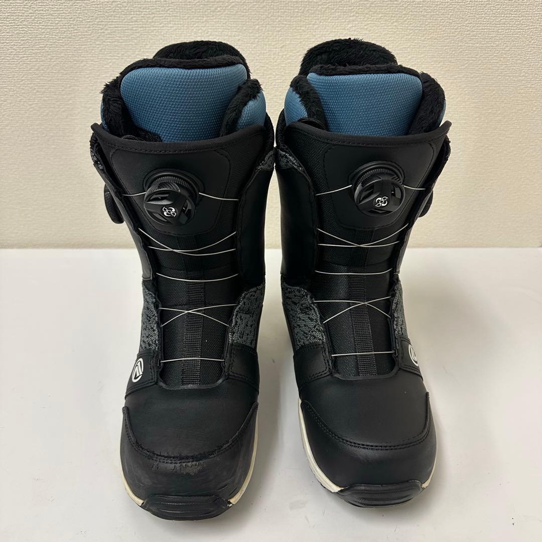 FLOW スノーボードBOAブーツ メンズ ブラック/グレー/ブルー26.0cm