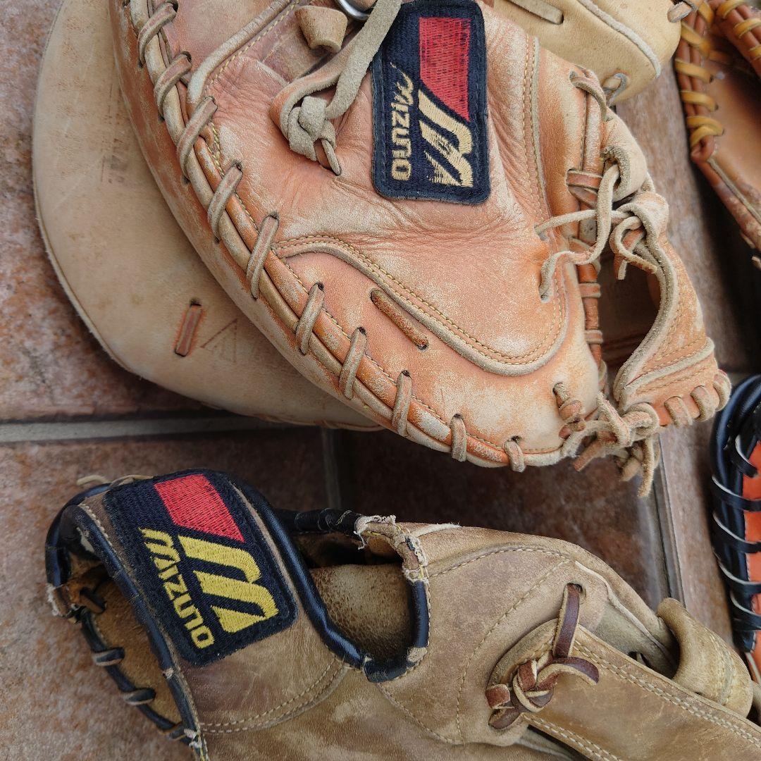 Mizuno グローブやキャッチャーミッドなど