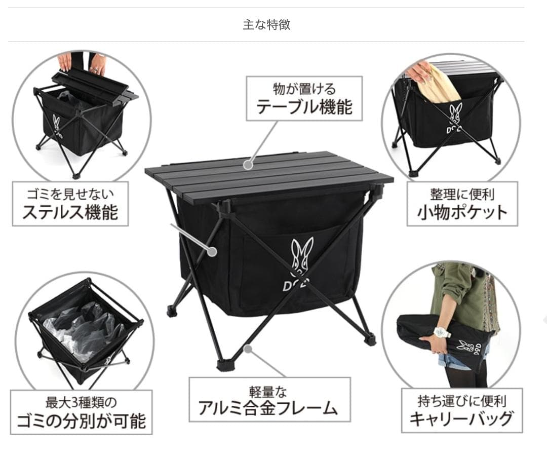 DOD ステレスエックスミニ　GM1-598-BK