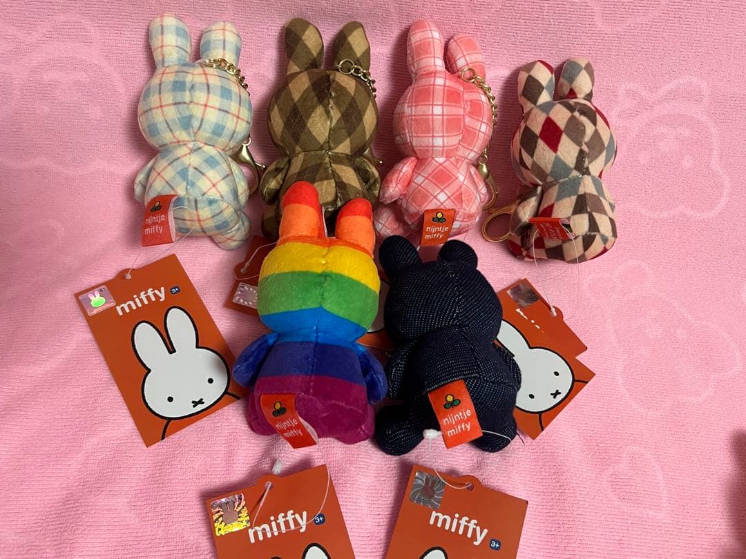 【韓国限定】ミッフィー　人気　バラエティ　キーホルダー　10個セット　在庫のみ
